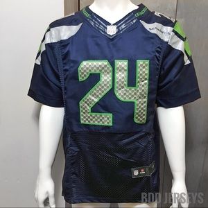 Seattle Seahawks Lynch #24 Jersey